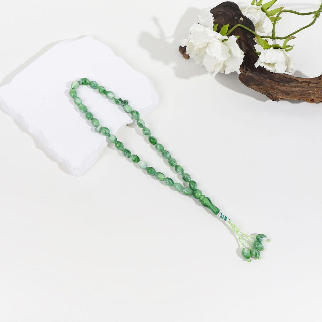 Классический акриловый тасбих: Четки из 33 бусин в ближневосточном стиле для мужчин и женщин