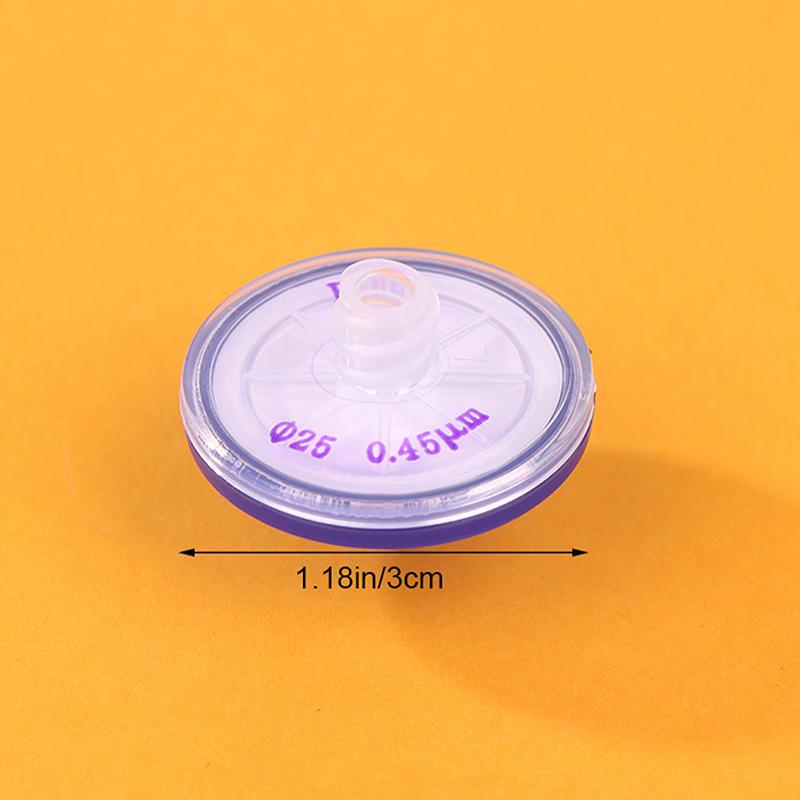 1Pc Lab 0.22Um/0.45Um Sterile Millipore Syringe Filter Nylon/Pes/ Ptfe Sterile Needle-Type Membrane Filter Laboratory Equipment
