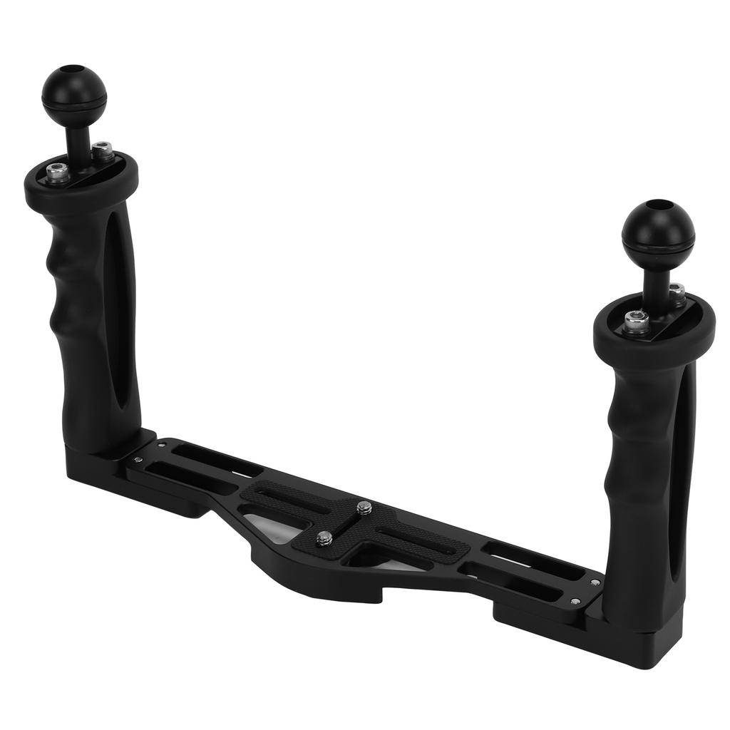 Dual Handle Tray Stabilizer Rig Diving Underwater Camera Housing Case Tray Mount for Nikon