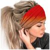 Women's Printed Headband Sports Hair With A Wide Edge Yoga Headband Soft Hair Band Headdress Bundle Hair Band
