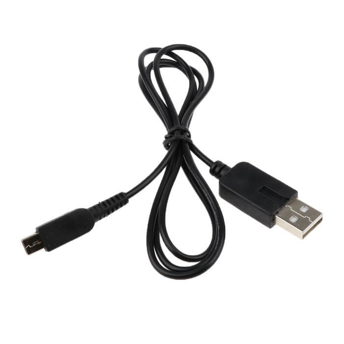 Кабель зарядного устройства USB - MAGIDEAL - 3DS/DSI/DSI XL - 1,2 м - Черный - Легкий и компактный