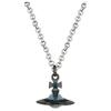VIVIENNE WESTWOOD Мини-сфера Дизайн Латунное Ожерелье Мужское ожерелье Рутений 630203A0-02S418