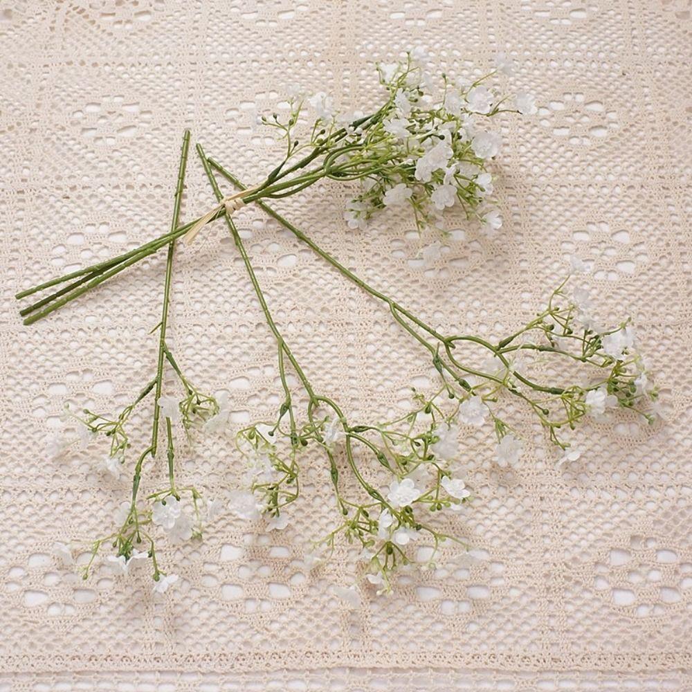 3Pcs Handmade Artificial Gypsophila Branches DIY Fake Flower  Birthday Party Gift