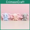 Adorable Plush Elephant Doll For Kids Super Soft Short Pile Ideal For Bag Charm