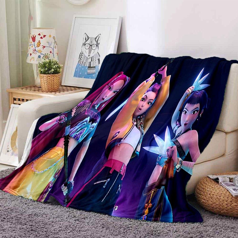 1pc hunter x (15) Blanket Soft Warm Throw for Home, Office, Travel All Season Cozy Bedding Gift, Office Cozy AccessoryB1