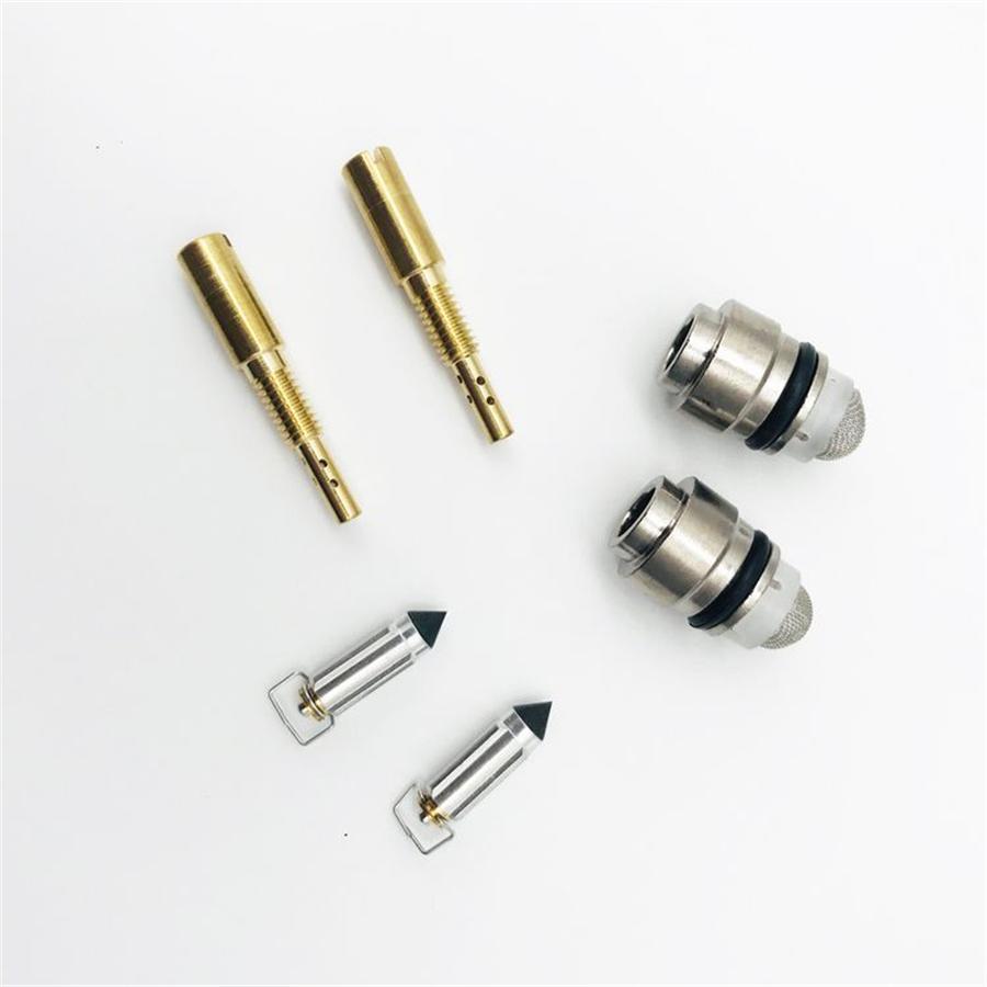 2 Комплекта для переборки карбюратора для Yamaha XVS650 V-Star 650 2006-2016 Ремонт карбюратора