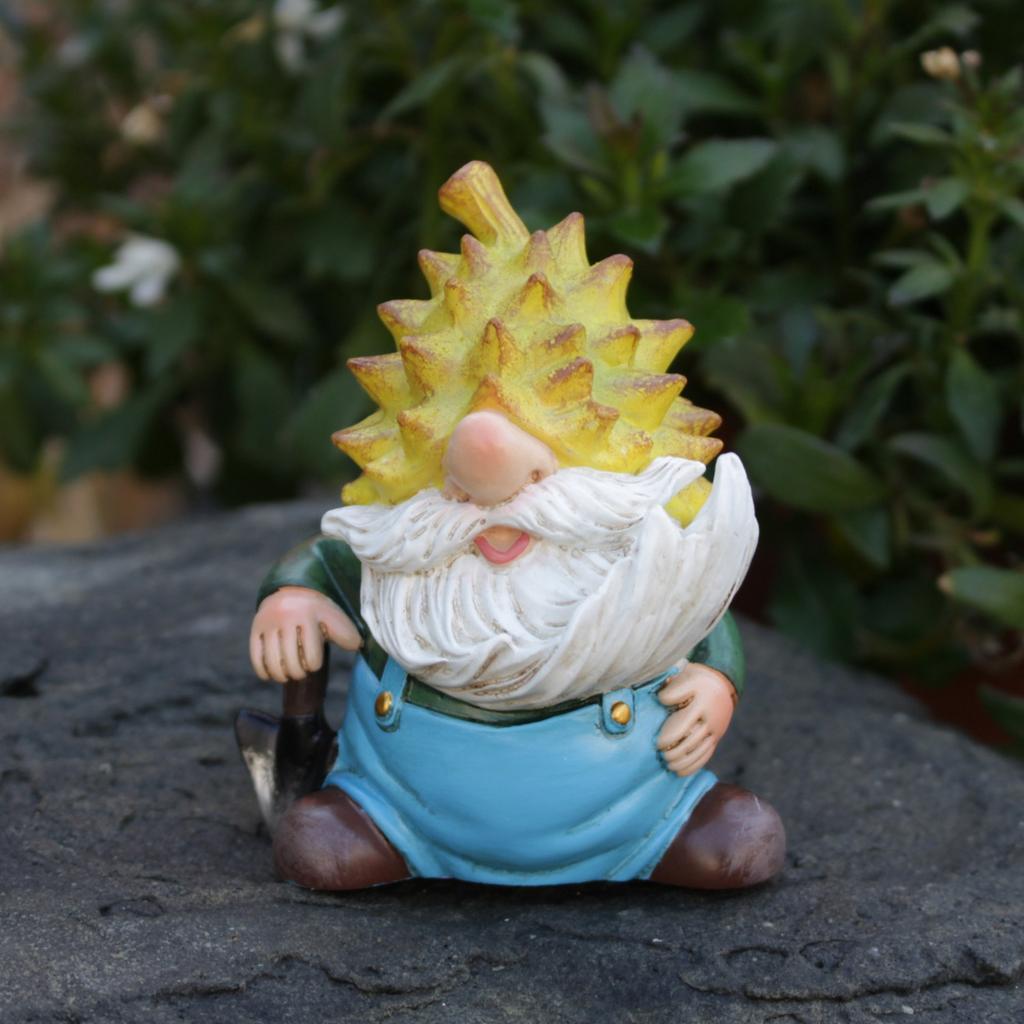 Маленькие гномы для садовых фей, аксессуары, миниатюрные фигурки уличных садовых гномов, мини-статуэтка маленького гнома, украшения из смолы для торта, пасхальные украшения