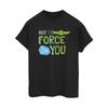 STAR WARS Womens/Ladies The Mandalorian May The Force Be With You Cotton Boyfriend T-Shirt