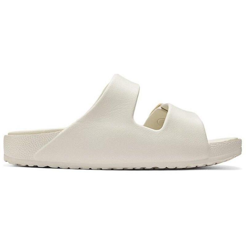 Skechers Foamies Женские удобные нескользящие резиновые шлепанцы Бежевые 111590-OFWT