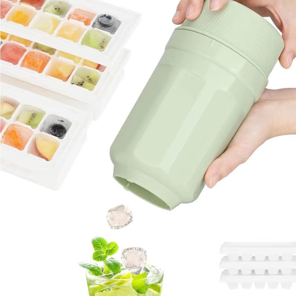 Food Grade Ice Tray Round Ice Maker Creative Ice Cube Box  Kitchen Bar Tools