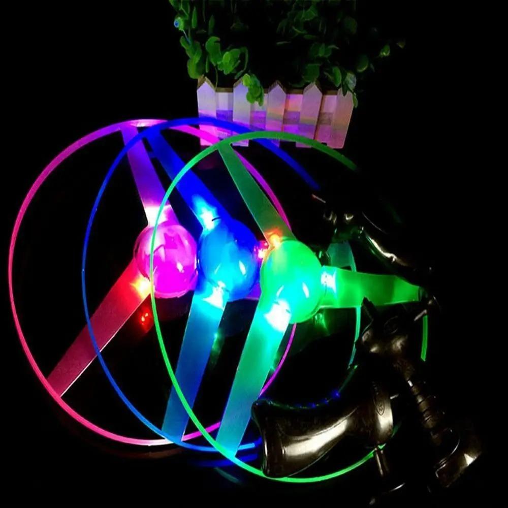 Sports Toy Propeller Toys LED Light Rotating Flying Toy Funny Flash Flying Toy Outdoor Game
