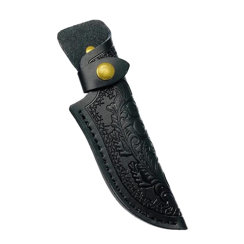 Ножны для складного ножа Ручные карманы Кожаные кобуры для ножей Держатель для ножа с прямым клинком Ножны для ношения на открытом воздухе Инструмент для походного туризма