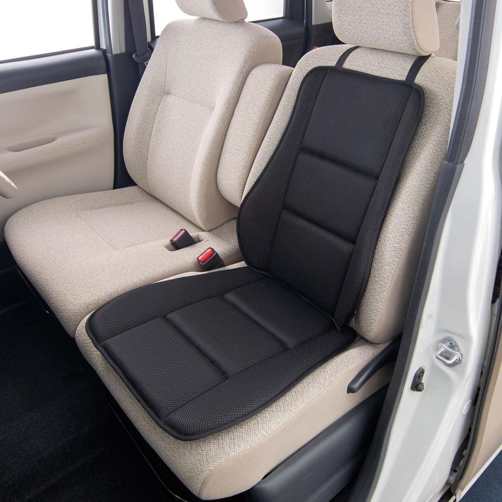 BONFORM Standard Mesh Seat Cushion with Stopper, 45x98cm, Black, 5780-07BK