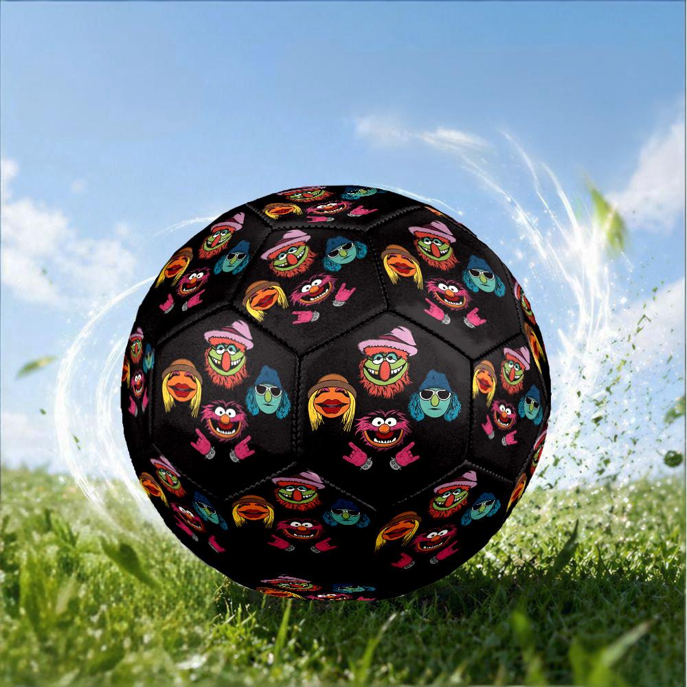 Muppet Rock Stars Size 5 Soccer Ball,Indoor/Outdoor Suitable for Training Matches Tournaments Practice Games Perfect Gift for Fan