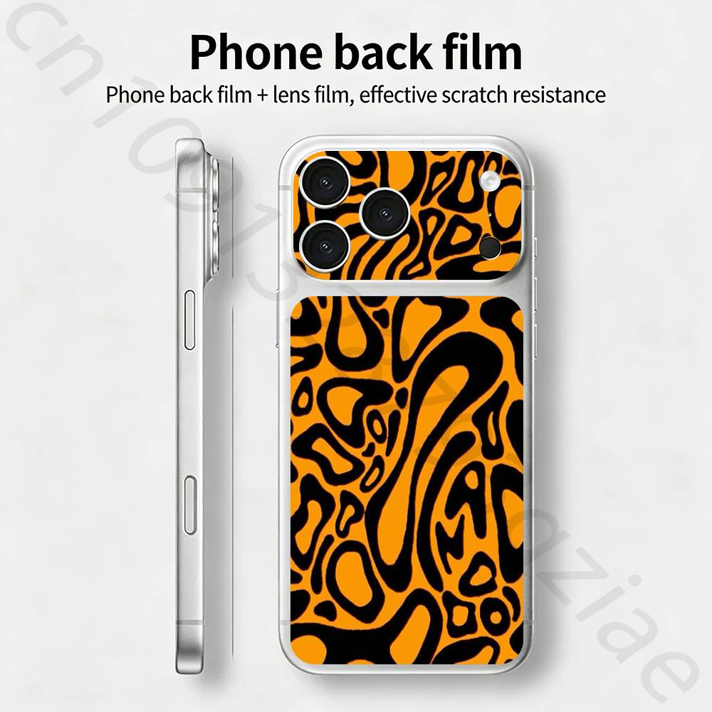 L-Lando Norris Для iPhone 17 pro Max /17 pro Полное покрытие Наклейка Skin Wrap 3D Цветная Задняя Защитная Пленка-Стикер