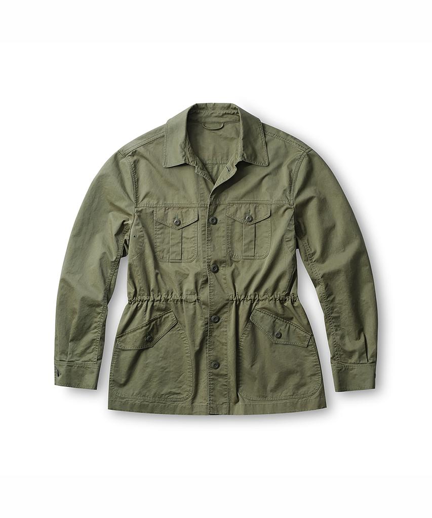 Edwardmax Military Safari Bio-Washed Cotton Jacket