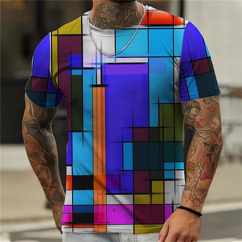 Винтажная мужская футболка с 3D принтом, футболки с крестиком, топы, летняя мужская одежда, рубашка с круглым вырезом, рубашка с короткими рукавами, хип-хоп, спортивная одежда