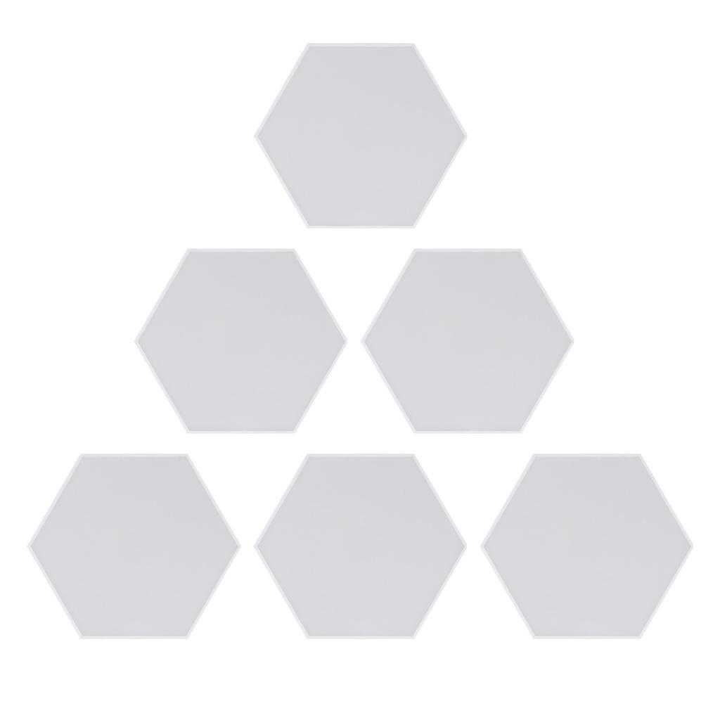 10 Sets Hexagonal Lights Colorful RGB LED Geometry Splicing Wall Lamp Remote and Touch Control USB Cable Powered