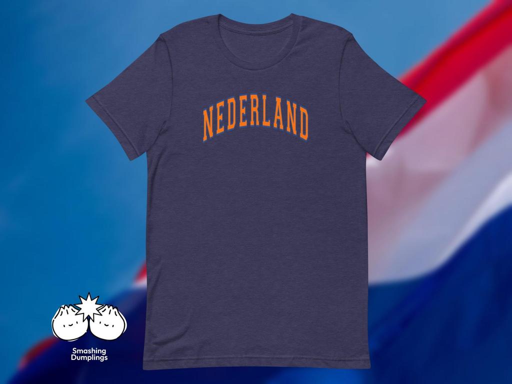Netherlands T-Shirt and kids tshirt | Nederland Oranje Football | Varsity College Style