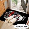 Custom Name Horror Holiday Mashup Carpet, Chair Rug,Area Rug for Office Bedroom living rooms bedroom, Doormat decor Christmas fan gifts