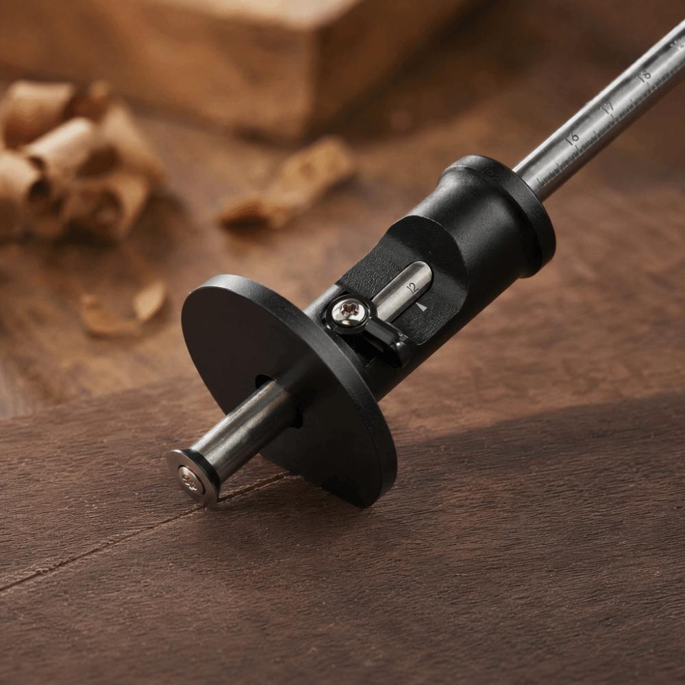 Carbide Blade Scribe Tool Aluminum Parallel Line Drawing Tool For Professional Carpentry