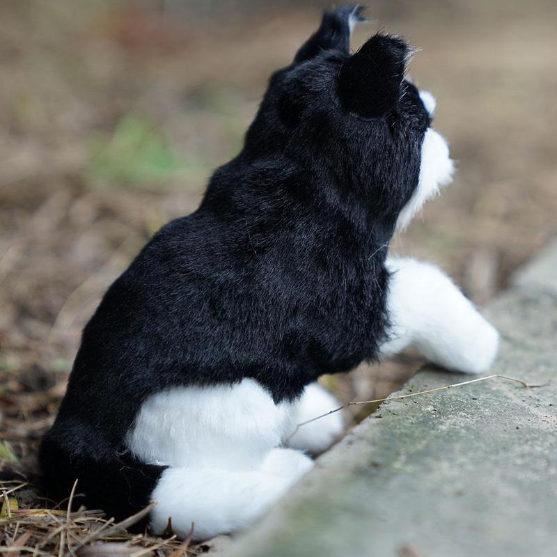 Реалистичная игрушка для собак хаски, имитация прогулки, щенка, ручной работы, реалистичная фигурка, игрушка, собака, плюшевая чучело, детские подарки