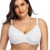 Beauwear Plus Size 36-52 Big Cup D E F Cup Unlined Bra Women Basic Underwear Full Coverage Underwire Supportive Bh