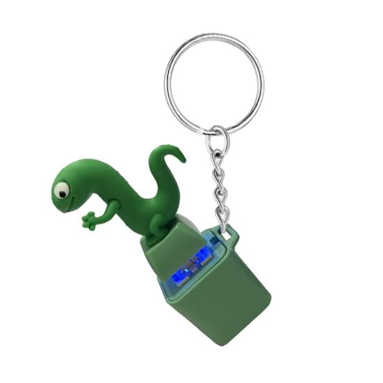 Interactive Sound Light Ring Made From High-toughness Green 5.7 Cm 1 Pc