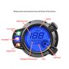 Мотоцикл спидометр тахометр, DC 12 В мотоцикл светодиодный спидометр одометр счетчик топлива