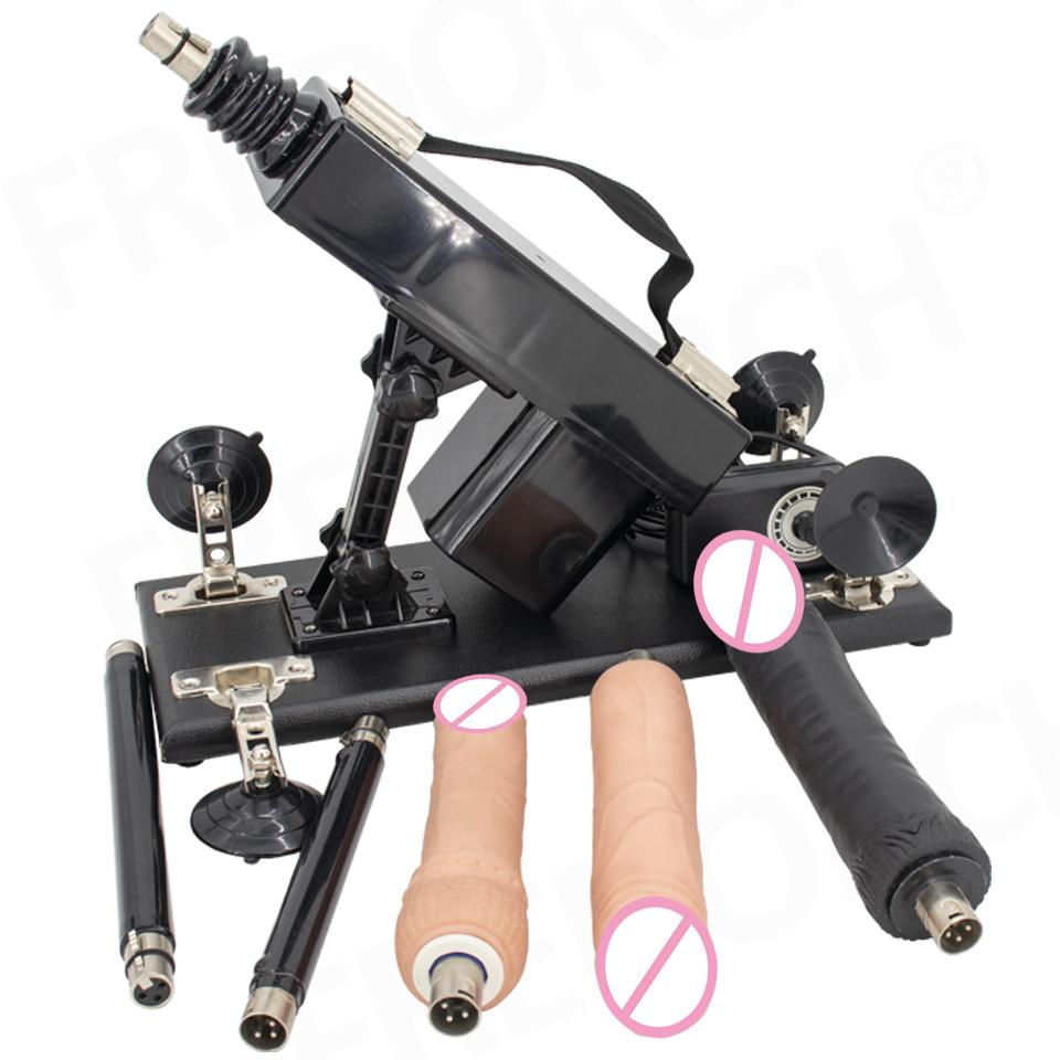 Новая деликатная секс-машина Игрушки для взрослых Машина для вставки Машина для толкания с дилдо для пар Секс-игра