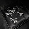 Women's Luxury Butterfly Jewelry Set: Elegant Bow Necklace & Ring
