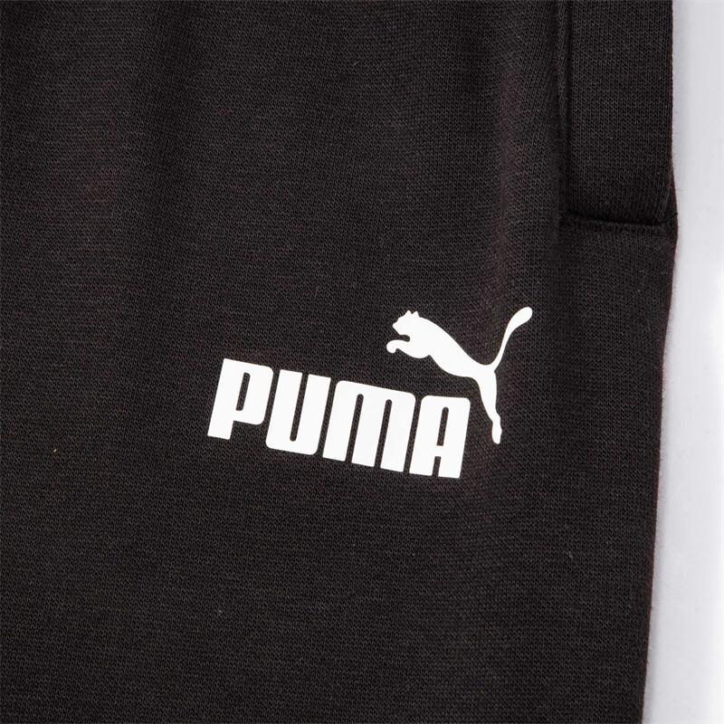 Puma Штаны спортивные мужские спортивные с завязками на флисе с принтом Power Letter, черные 686382-01