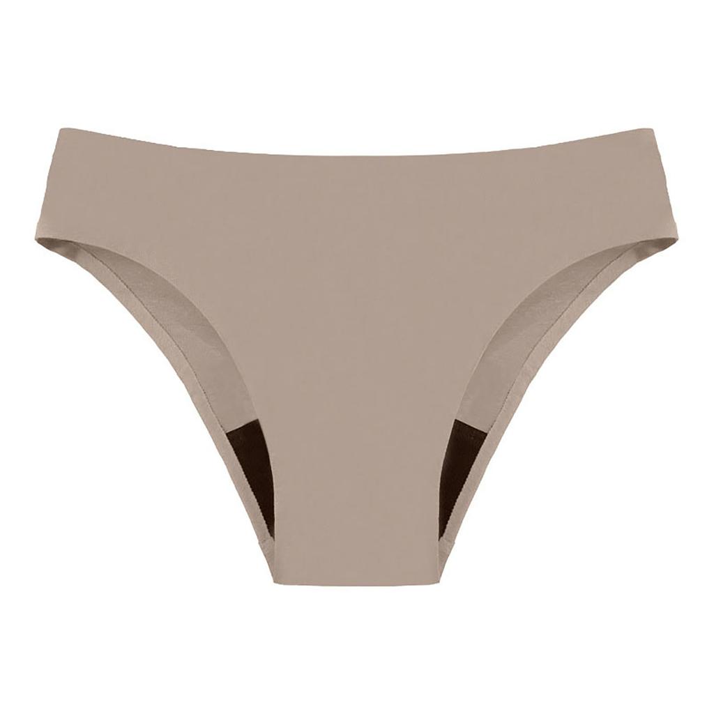 Трусы бикини с высокой талией и защитой от протекания для подростков и женщин - Впитывающая ткань с четырьмя слоями для плавания и повседневной носки