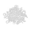 50pcs Disposable Tattoo Pigment Ring Cup Eyelash Glue Holder Cups Tattoo Accessories