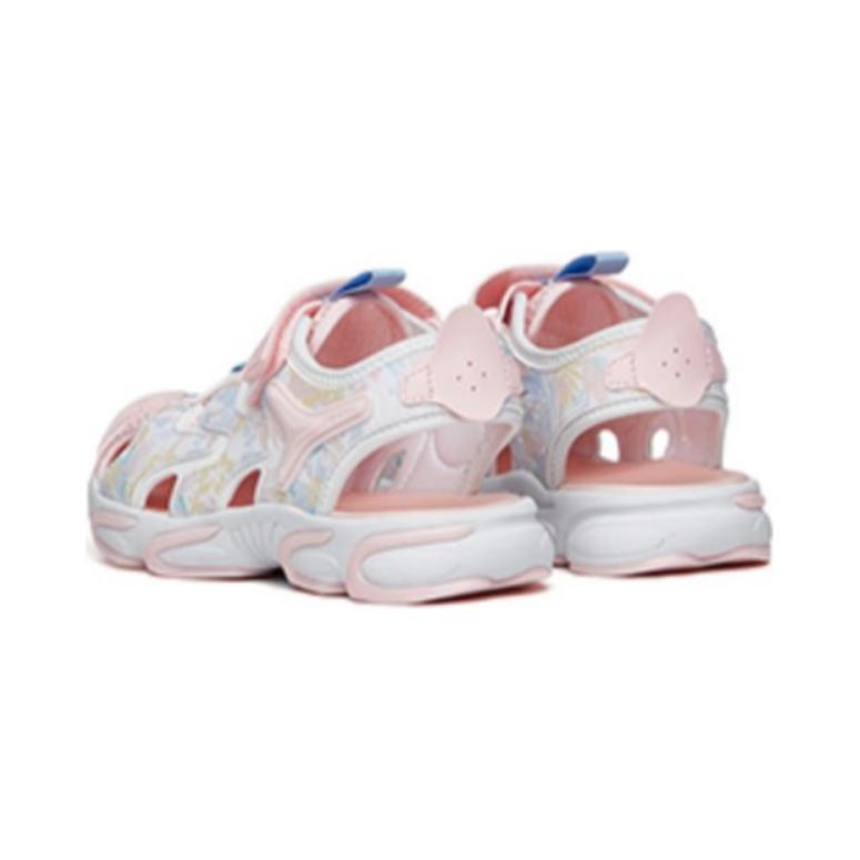 Anta Удобные нескользящие прочные детские сандалии детские сандалии розовые 322229918-2