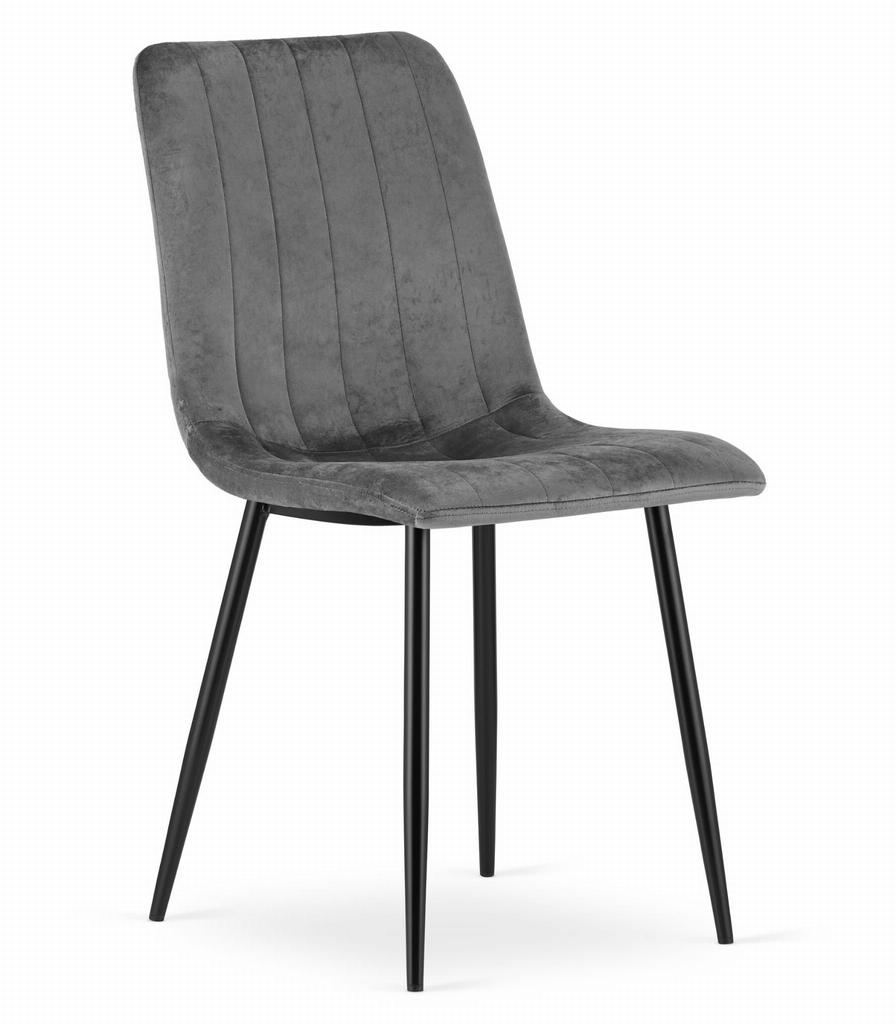 LAVA chair - dark gray velvet x 3