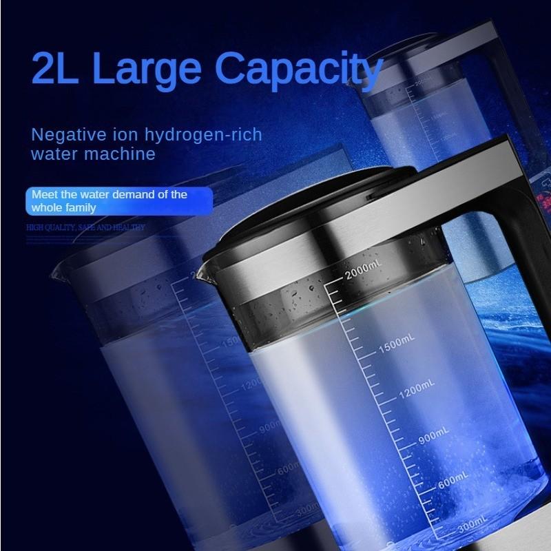 Микроэлектролизная машина для обогащения воды водородом, чайник для сохранения здоровья, бутылка с водой V8, генератор воды с отрицательным потенциалом, богатый водородом чайник