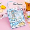 1Set Cute High-Quality Durable Study Stationery Kit Children Learning Tools Cartoon Handheld Stationery Set Children Gifts