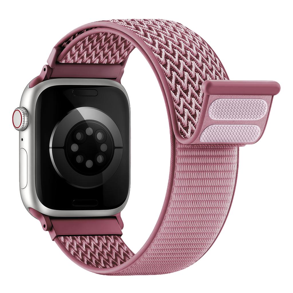 Нейлоновый петлевой ремешок для Apple Watch 44 мм 40 мм 41 мм 42 мм 46 мм 49 мм Эластичный ремешок-браслет для iWatch series 11 10 9 8 se Ultra 3 2