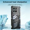 KEYSION Термозащитный чехол для Motorola G86 5G G57 G67 Power Магнитное охлаждение Ударопрочный чехол для телефона для MOTO G100 G15 G75 5G