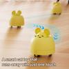 Electric Moving Mouse Cat Toy Touch Activated Smart Robot Rat with Retractable Head Interactive Cat Chasing Toy for Kittens