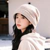 Women S Thick Knit Slouchy Hat Autumn Winter Warm Fashion Hat