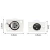 3 Pin XLR Panel Mount Connectors 4 Pack 2 Male 2 Female Jack Sockets for Microphone Cable Sound Stage Setup