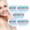 4pcs 3 Layer Women Razor Blades Body Hair Lady Replacement Shave Blade Disposable Shaving