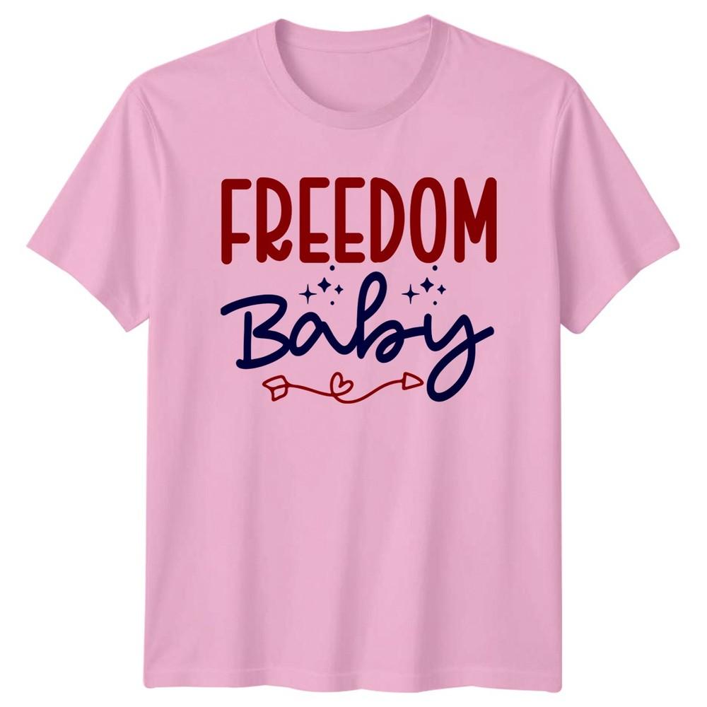 Freedom Baby Unisexs TShirt Independence Day Patriotic 4th Of July Gift For Her