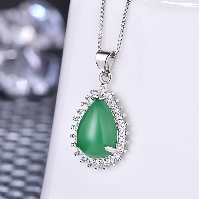 Lindon Women Necklace Pendant Copper Alloy Zircon Fashion Gift