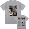 Хлопковые мужские футболки The Weekend Harry Up Tomorrow Футболки 2025 Новый альбом Модная печать Футболка с круглым вырезом Унисекс Уличная одежда Мужская