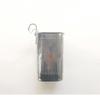 Stainless Steel 2-Compartment Chopstick Holder With Perforated Drain, Thickened Edges For Kitchen Utensil Storage