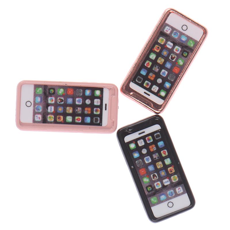 1 шт. портативные кухонные аксессуары для гостиной универсальный масштаб 1/12 телефон кукольный домик миниатюрная игрушка