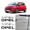 3D ABS Наклейка Логотип Буквы Значок на Задний Багажник Автомобиля Для Opel Insignia Astra J F Antara Meriva Zafira H G Corsa Аксессуары